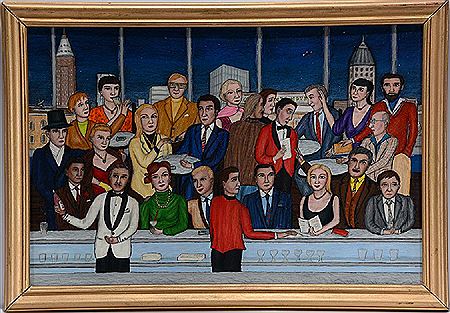 Rooftop Bar by Stephen Warde Anderson - Auction record, sale price, and art valuation. Compare with similar artists and explore comparable artworks.