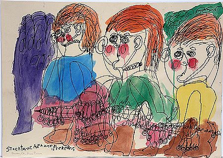 Stockton CA Prune Pickers. by Dwight Mackintosh - Auction record, sale price, and art valuation. Compare with similar artists and explore comparable artworks.