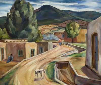 Sample artwork by Arthur Helwig (1899 - 1976), known for portrait, landscape, lithographs, mural - View similar artists and auction records