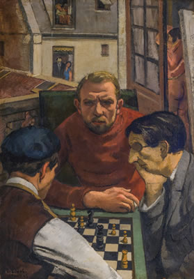 Sample artwork by Frantisek Zdenek Eberl (1887 - 1962), known for nudes, and city life painting - View similar artists and auction records