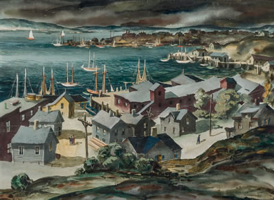 Overlooking the Harbor
