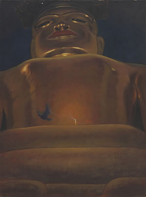 THE GOLDEN BUDDHA by Wae Aung Min - Auction record, sale price, and art valuation. Compare with similar artists and explore comparable artworks.