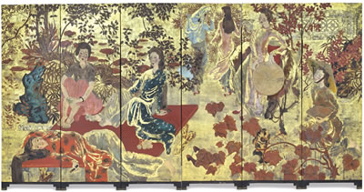 LADIES IN A GARDEN (6)