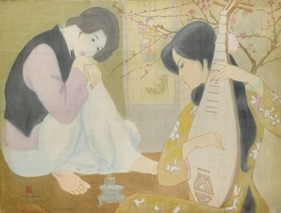 TWO YOUNG LADIES