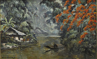 A SPRING MORNING IN A COUNTRYSIDE NEAR HUE