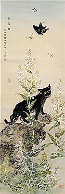 Sample artwork by Shaoyou Bao (1892 - 1985), known for paintings - View similar artists and auction records