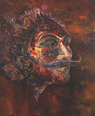 Sample artwork by Niko Siswanto (Born 1977), known for painting - View similar artists and auction records