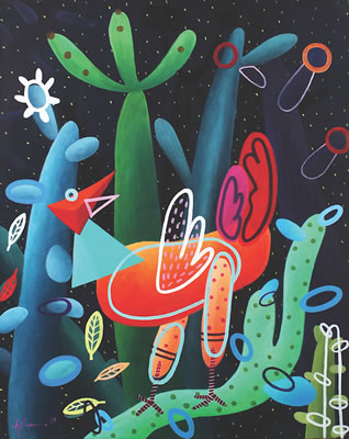 Sample artwork by Dhani Soegara (Born 1979), known for painting - View similar artists and auction records