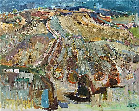 Sample artwork by Peter Jakob Schober (1897 - 1983), known for painting and graphic art - View similar artists and auction records