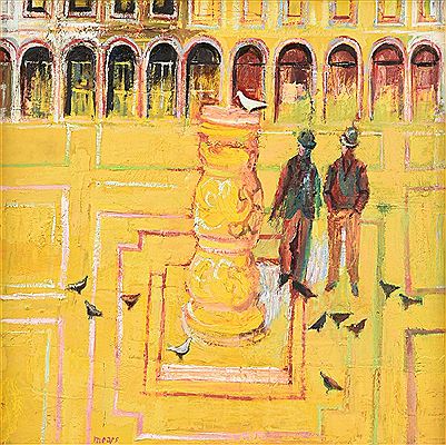 Birds in the Piazza