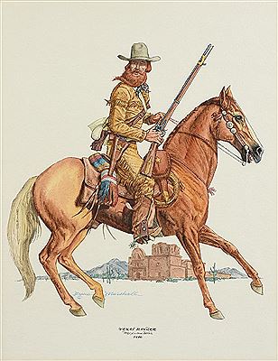 Texas Ranger, Mexican War, 1846