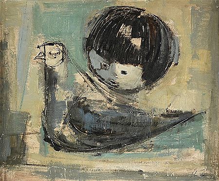 Child with Bird