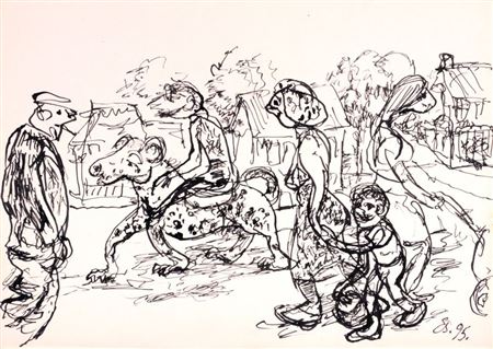 Spaziergang mit der Mutter. by Egmont Schaefer - Auction record, sale price, and art valuation. Compare with similar artists and explore comparable artworks.