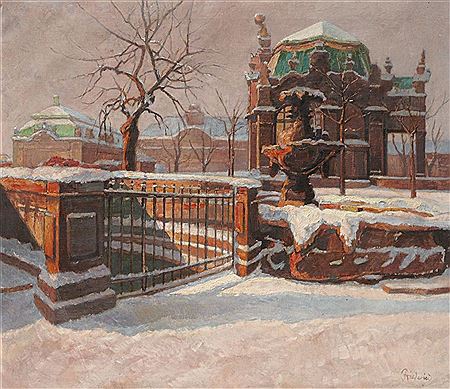 Sample artwork by Walter Friederici (1874 - 1943), known for painting - View similar artists and auction records