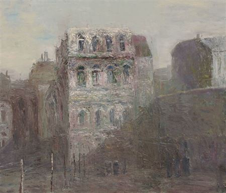 Alte Leipziger Häuser.