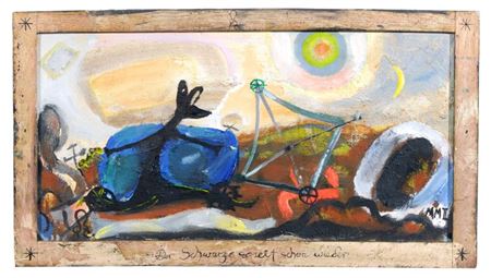 Der Schwarze spielt schon wieder. by Rainer Zille - Auction record, sale price, and art valuation. Compare with similar artists and explore comparable artworks.
