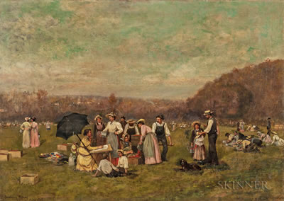 Cranberry Picking at Cape Cod
