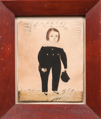 Portrait of Joseph Wanton Gardiner, Born May 31, 1836