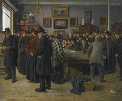 IN THE AUCTION HOUSE
