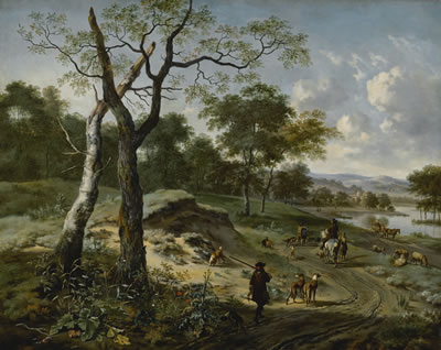 Sample artwork by Jan Wynants (c. 1625 - 1684), known for painting - View similar artists and auction records