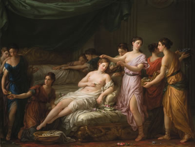 Sample artwork by Joseph Marie Vien (1716 - 1809), known for religious genre - View similar artists and auction records