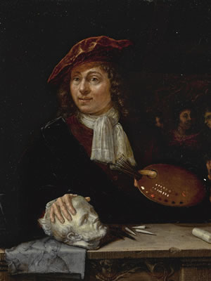 Sample artwork by Johannes (Johan) Van Haensbergen (1642 - 1705), known for portrait, figure and allegorical painting - View similar artists and auction records
