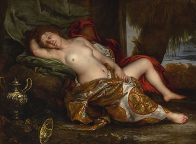 RECLINING NUDE, POSSIBLY SOPHONISBA