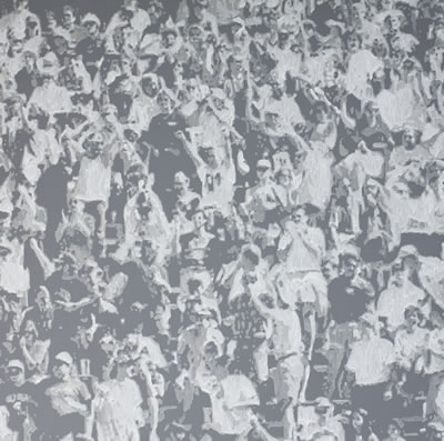 CHEERING CROWD