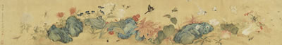 FLOWERS AND BUTTERFLIES