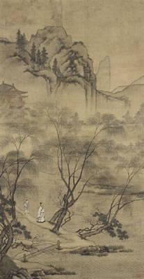 WALKING ALONG THE WILLOW BANK by Chen Zhou - Auction record, sale price, and art valuation. Compare with similar artists and explore comparable artworks.