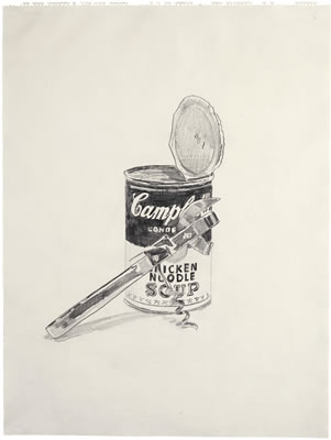 CAMPBELL'S SOUP CAN AND CAN OPENER
