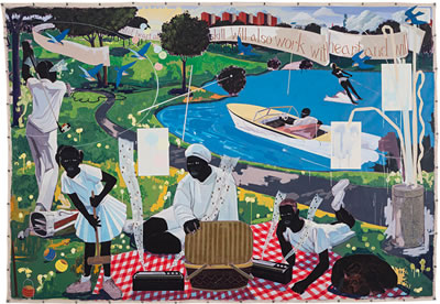 Artwork by Kerry James Marshall