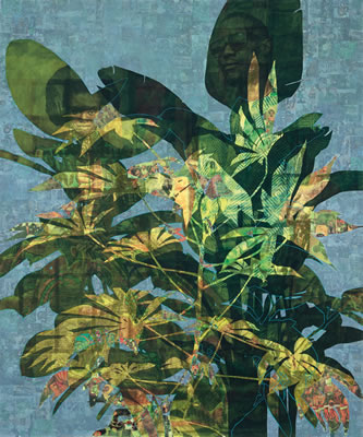 BUSH BABIES by Njideka Akunyili Crosby - Auction record, sale price, and art valuation. Compare with similar artists and explore comparable artworks.