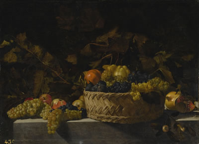 BASKET OF FRUIT ON A STONE LEDGE by Bartolomeo Cavarozzi - Auction record, sale price, and art valuation. Compare with similar artists and explore comparable artworks.