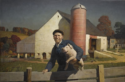 NC Wyeth - artist photo for art wanted listing (Chicago, IL)