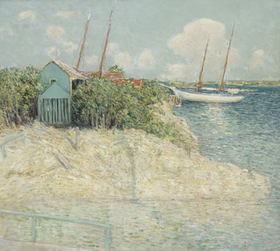 Sample artwork by J Alden Weir (1852 - 1919), known for impressionist landscape, portrait, and still life painting - View similar artists and auction records