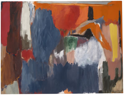 Sample artwork by Giorgio Cavallon (1904 - 1989), known for abstract expression-geometric painting - View similar artists and auction records