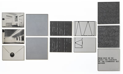 FROM NOW ON WE MARRY THE FACISTS OR: THE COMMUNIST SEX MACHINE DOCUMENTATION FOR INSTALLATION IN MILAN JANUARY 1978 (12 parts) by Vito Hannibal Acconci - Auction record, sale price, and art valuation. Compare with similar artists and explore comparable artworks.