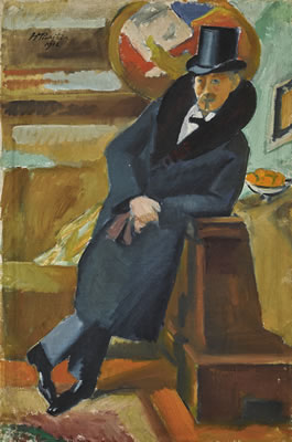 MÄNNERBILDNIS: BRUNO SCHNEIDEREIT (PORTRAIT OF A MAN: BRUNO SCHNEIDEREIT)