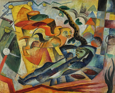 DER TRAUM (THE DREAM) by Heinrich Campendonk - Auction record, sale price, and art valuation. Compare with similar artists and explore comparable artworks.