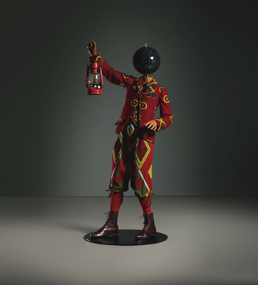 RED LANTERN KID by Yinka Shonibare - Auction record, sale price, and art valuation. Compare with similar artists and explore comparable artworks.