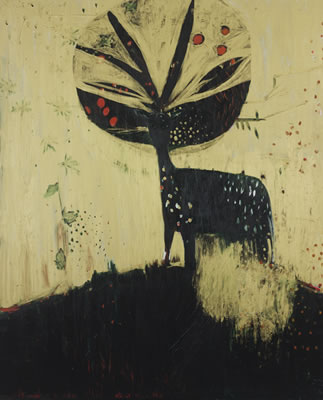 DOE AND ORANGE TREE