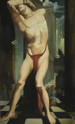 SAINT SEBASTIAN by Marcel Delmotte - Auction record, sale price, and art valuation. Compare with similar artists and explore comparable artworks.