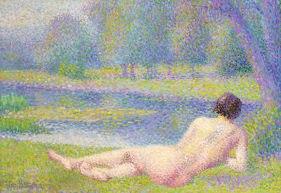 Sample artwork by Hippolyte Petitjean (1854 - 1929), known for portrait painting, optical and neo-impressionism - View similar artists and auction records