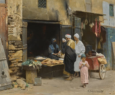 Sample artwork by Raphael Ambros (1854 - 1895), known for painting - View similar artists and auction records