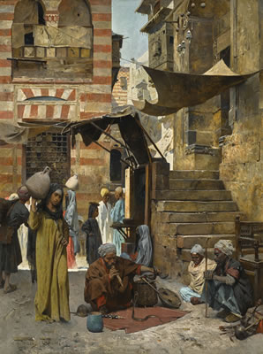 A SOUK IN CAIRO
