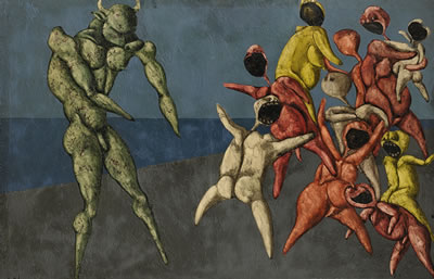 IL MINOTAURO FA PAURA ALLA GENTE PER BENE (THE MINOTAUR SCARES THE GOOD PEOPLE) by Bahman Mohasses - Auction record, sale price, and art valuation. Compare with similar artists and explore comparable artworks.