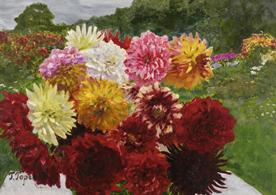 FLOWERS ON THE TABLE
