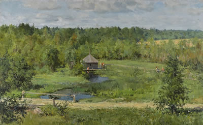 THE SOURCE OF THE VOLGA