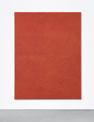 UNTITLED (RED SAND SF #1E, YELLOW GROUND)